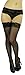 ToBeInStyle Women's Wide Floral Lace Fishnet Thigh Hi Stockings