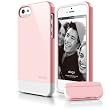 elago S5 Glide Case for iPhone 5 + Extra Bottom Clip + Front Protection Film + Back Protection Film included - Full Retail Packaging (Lovely Pink)