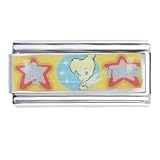 Virgo Tinkerbell Pugster Multi Link Italian Charm Bracelet
