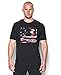 Under Armour Men's Freedom BFL T-Shirt, Black (001)/White, XXX-Large