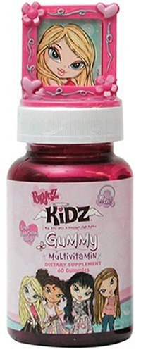 Health Science Labs Bratz Kidz Gummy Multivitamin Dietary Supplement, 60-count Bottles (Pack of 3)