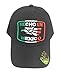 Aesthetinc Mexico Flag Hecho En Logo Baseball Cap Hat Embroidery Design (Black)