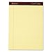 AMP20032 - Gold Fibre 20# Watermarked Canary Wide Ruled 50-Sheet Pads by Ampad