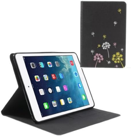 Rhinestone Smart Leather Stand Case iPad Mini/iPad Mini 2 Retina Black Cover Clutch Purse