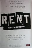Rent (2008) Original 27x40 Double Sided Movie Poster - Not A Reprint