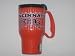 CINCINNATI BENGALS 16 oz. Thermal Hot / Cold TRAVEL MUG with Snap-On Lid (includes a swivel opening)