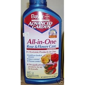 Bayer 701260B 32-Ounce All in One Rose and Flower Care Concentrate