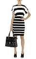 Block Stripe Knit Dress