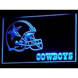 Dallas Cowboys Helmet Nr Bar Neon Light Sign