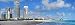Panoramic Wall Decals - Miami South Beach United States (4 foot wide Removable Graphic)
