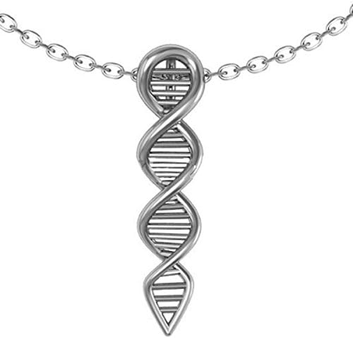 DNA Strand Science Necklace