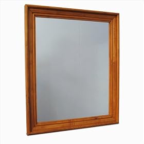 Gothic Cabinet Craft Unfinished Wood Molding Mirror (Shown example with a finish)