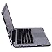 HDE Plastic Hard Case and Keyboard Cover for MacBook Pro 13 (Non Retina) Snap On Protective Hard Shell Polka Dot Teal Flower Design Fits Old Macbook Pro 13 Inch Model A1278 with CD Drive