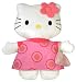 NEW Cute White-Pink HELLO KITTY Mod Shopper Doll Pillow