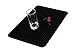 Swaroser Large Kitchen Silicone Dish Mats Heat Resistant Dry Mats 16 X 12 Inch (Black)