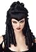Women's Black Curly Gothic Vampire Costume Wig