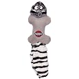 Jakks Plubber Dog Toy, Raccoon, Small