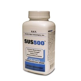 SUS500-G.E.T. (Genetic Edge Technologies) Anabolic Muscle Building Compound, 60 Softgels