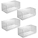 InterDesign Linus Stacking Organizer Bin, Large 2X, Set of 4