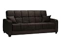 Costa Sleeper Sofa - Microfiber Black