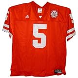Nebraska Cornhuskers #5 Official Replica NCAA Game Jersey (Red) (Large)