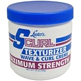 Luster's S Curl Texturizer Maximum Strength, 15 Ounce