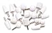 Dico 50-18pc Hard Felt Bob Kit, 18-Piece