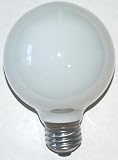 GE 25 Watt Globe G25 Light Bulb, Soft White, 6-Pack #12982