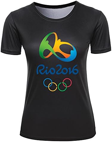 Rio 2016 olympics logo T-shirts For Womens S