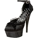 Pleaser Women's Delight-676 D'Orsay Platform Pump
