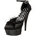 Pleaser Women's Delight-676 D'Orsay Platform Pump