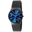 Skagen Men's 233LTMN Titanium Black Mesh Watch