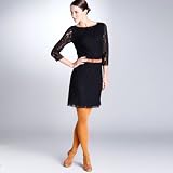 Lace dress with 3/4 sleeves