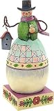 Jim Shore Snowman W/ Birdhouse