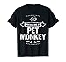 Pet Monkey Shirt for Handheld Pet Monkey Lovers
