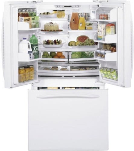 GE Profile PFSF5NFY Energy Star 25.1 Cu. Ft. French Door Refrigerator with ClimateKeeper,