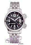 Jaeger-LeCoultre Master Compressor Automatic Mens Watch Stainless Steel Black Dial 172.81.70 or Q1728170