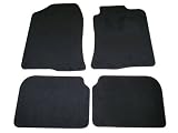 Sakura Car Mats in Black for Toyota Avensis (Fits 2003 to 2009 Models)