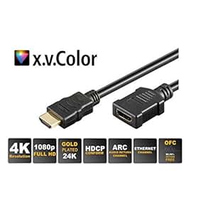 Rallonge hDMI fiche hDMI a vers prise femelle a hDMI connecteurs