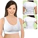 Bra-Tastic Stretch Bras - Set of 3 White/Black/Nude Small (32)