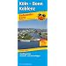 Radwanderkarte K�ln - Bonn - Koblenz: Mit Ausflugszielen, Einkehr- & Freizeittipps, wetterfest, reissfest, abwischbar, GPS-genau. 1:100000