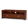 Skyline Cherry Widescreen TV Stand Sumptuous Cherry