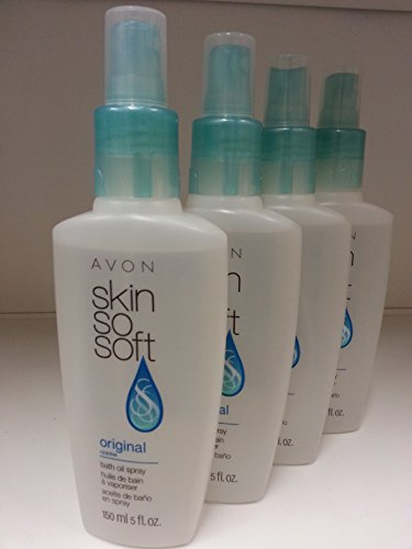 Avon 4 Pack Skin So Soft 5oz. Spray Bottle