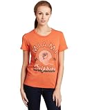 NFL Miami Dolphins Heather Vintage Short Sleeve Crew Women's