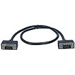 Viewmate Ultrathin VGA Cable - with Male To Male Connectors - 6FT - Black
