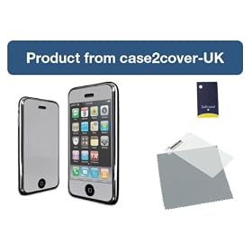 3x Mirror Screen Protector Film Cover for 3G iPhone by SERENA