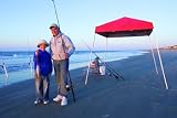 ShelterLogic Pop-Up Canopy - 8ft.L x 8ft.W, Slant Leg, Red, Model# 22578