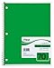 Mead Spiral Notebook, 1-Subject, 70-Count, Wide Rule, Green (05510)