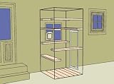 A Room With A View Outdoor Cat Enclosure Color: Galvanized