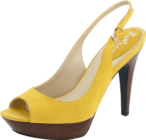 Cole Haan Sandals Maria Sharapova Collection by Cole Haan Women's Air Renfrow OT Sling Sandal,Sunflower Nubuck,9.5 B US